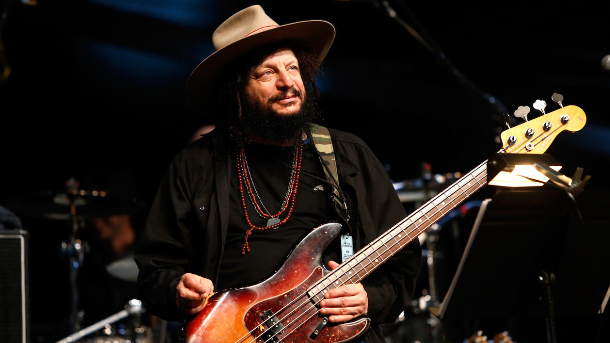  Don Was rehearses for The Musical Mojo of Dr. John: A Celebration of Mac & His Music at the Saenger Theatre on May 3, 2014 in New Orleans, Louisiana. 