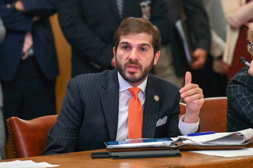 Sen. Andrew Gounardes, D-Brooklyn, co-sponsors both bills. AP