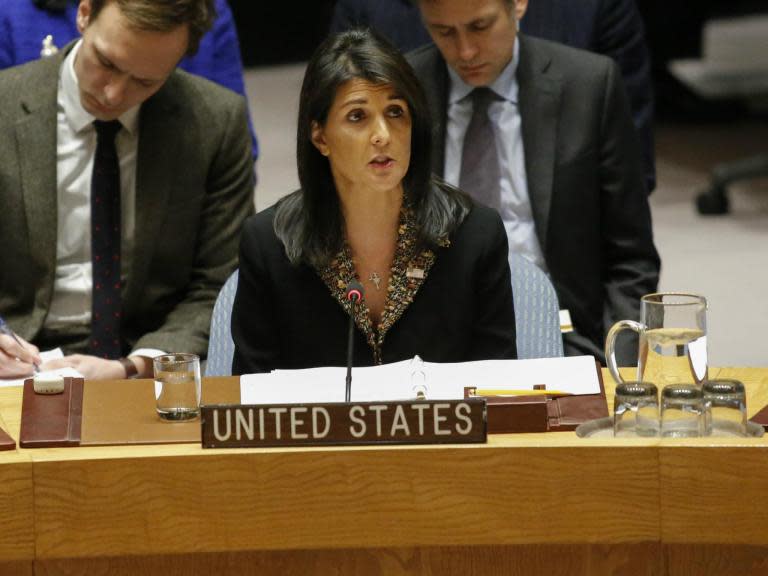 Nikki Haley seemingly tricked by Russian pranksters into commenting on fictional country 'Binomo'