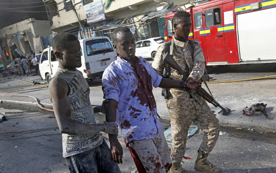 Deadly truck bombing in Mogadishu, Somalia