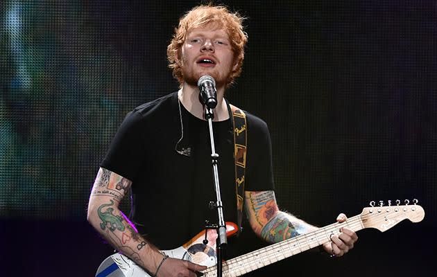 The 'Ed Sheeran effect' has changed how often ginger men get laid. Photo: Getty Images