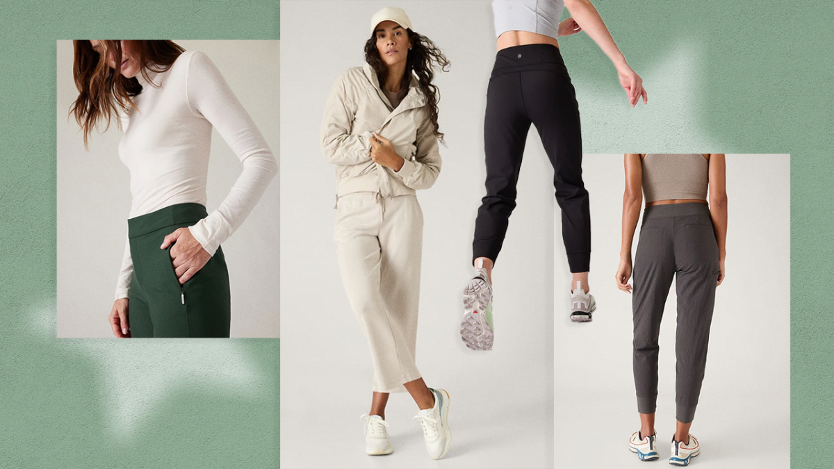 Athleta salutation flare pants are a true fall staple because they