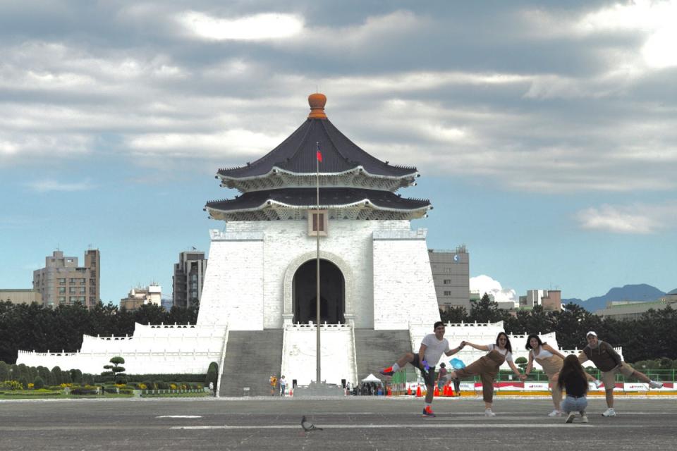 Chiang Kai-shek Memorial Hall is one of the most searched attractions. (AFP via Getty Images)