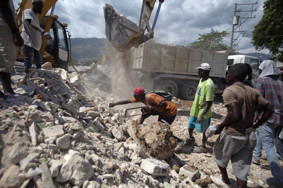 (AP Photo/Dieu Nalio Chery)