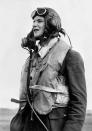 File photo dated 14/01/40 of a typical Royal Air Force fighter pilot from Fighter Command in uniform that would have been worn in the Battle of Britain.