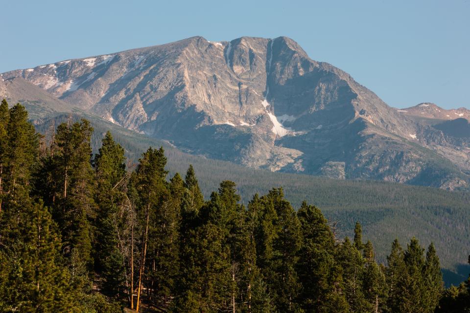 Ypsilon Mountain in Rocky Mountain National Park, Colorado