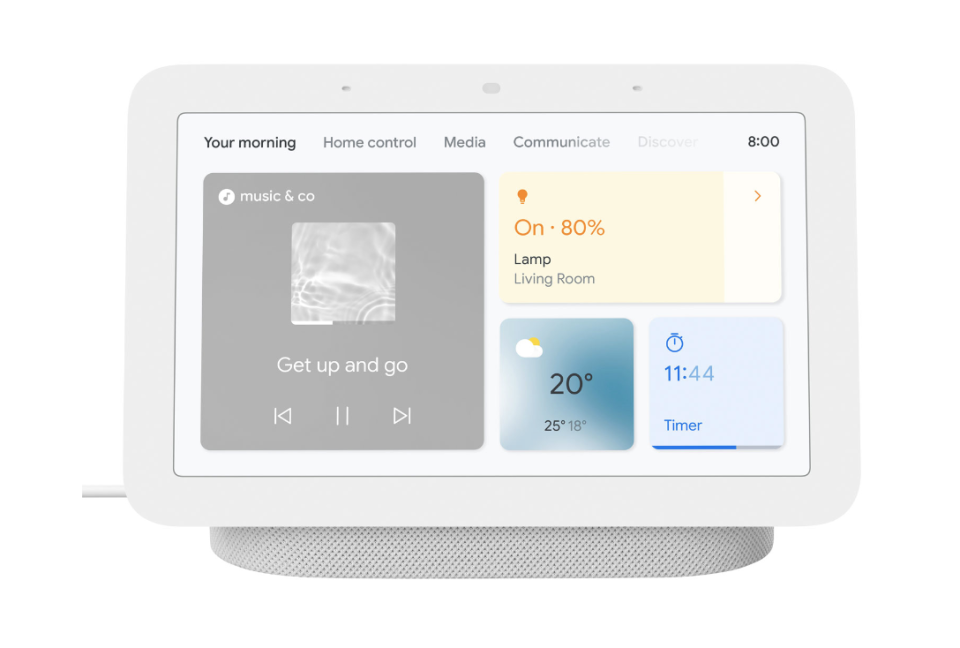 Google Nest Hub Smart Display with Google Assistant (Photo via Best Buy)