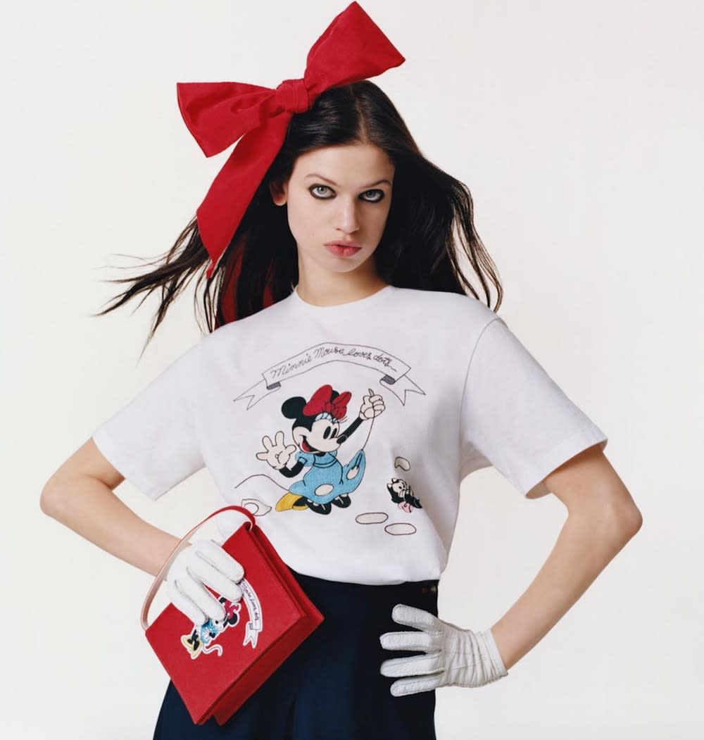 Disney and Uniqlo partnered with Olympia Le-Tan for the cutest Minnie Mouse-inspired collection