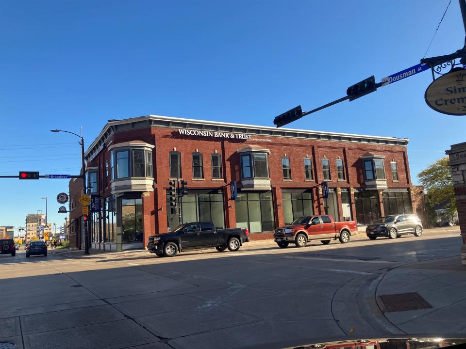 GB Real Estate Investments has renovated a historic building at 240 N. Broadway and created six second-floor apartments and two first-floor commercial spaces. The building formerly was home to Mikey's Pub and Bangkok Gardens.