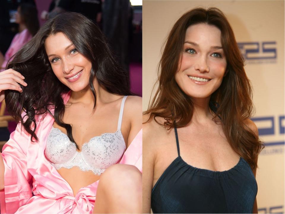 Who's Who? Bella Hadid & Carla Bruni