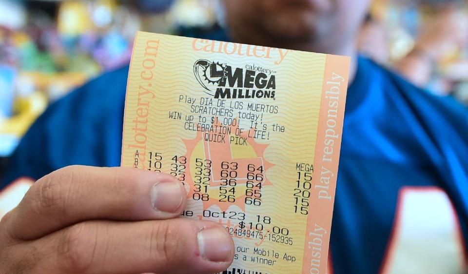 The anonymous winner won $1.2 billion in the MegaMillions jackpot. Source: Getty Images/file