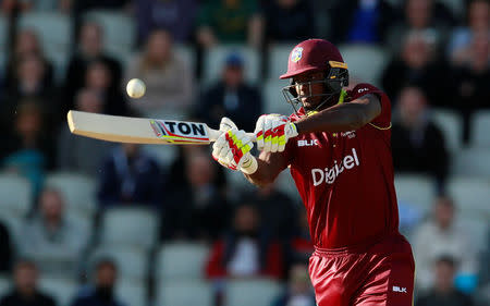 Cricket - England vs West Indies - First One Day International - Emirates Old Trafford, Manchester, Britain - September 19, 2017 West Indies' Jason Holder in action Action Images via Reuters/Jason Cairnduff