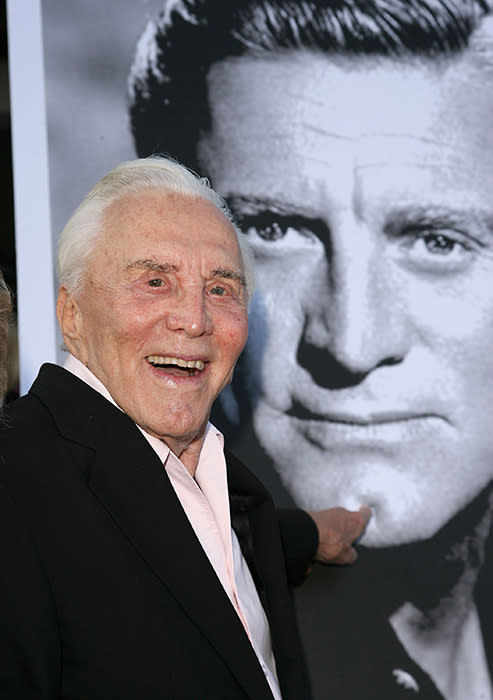 Kirk Douglas celebrates his 100th birthday