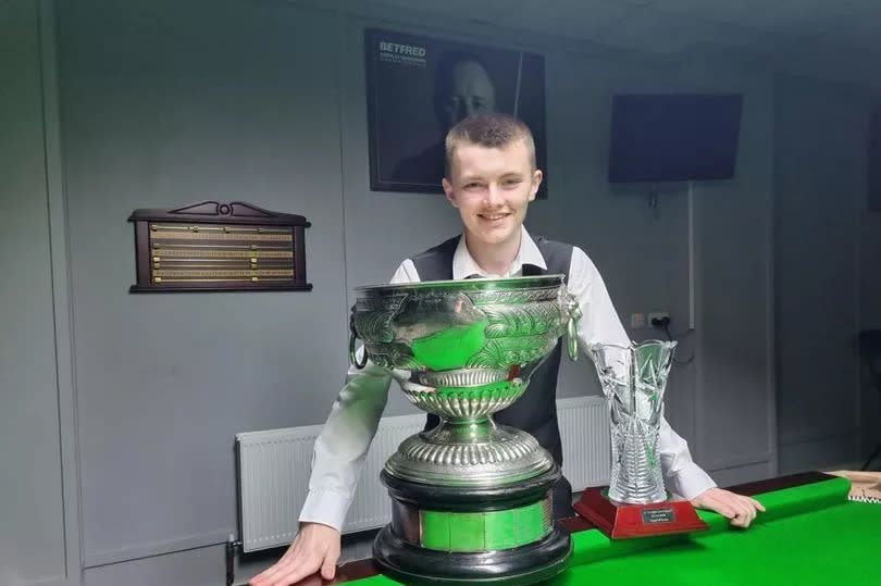 Robbie McGuigan -Credit:Northern Ireland Billiards & Snooker Association