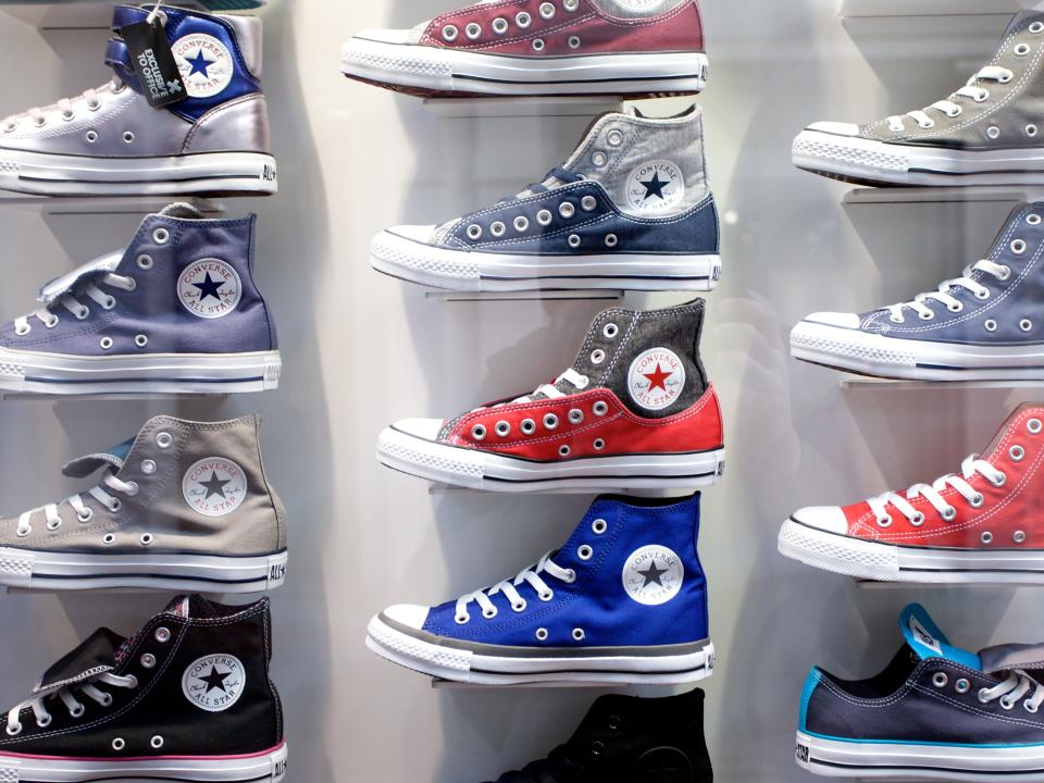 Converse All Star sneakers.