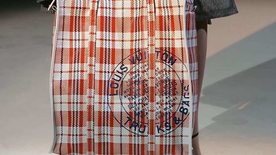 In 2007, Louis Vuitton paid homage to the humble laundry bag. - Francois Guillot/AFP/Getty Images