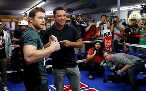 Oscar De La Hoya  - Credit: Reuters 