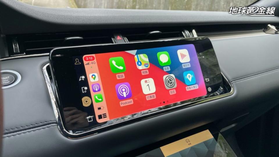 另外車內中央也配備有10吋Pivi Pro系統，可以用來顯示Android Auto以及Apple CarPlay。 (圖片來源/ 地球黃金線)