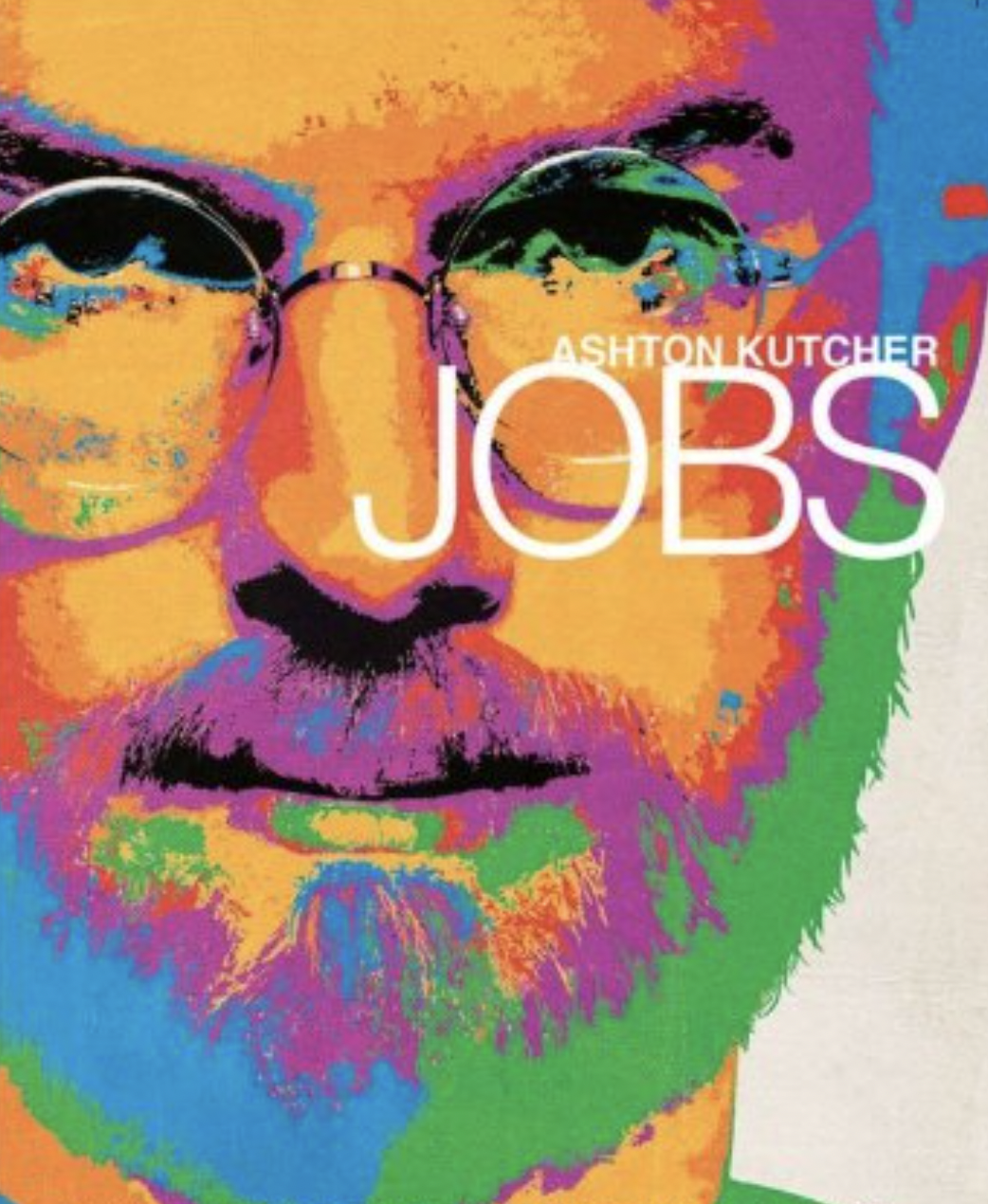 Ashton Kutcher as Steve Jobs