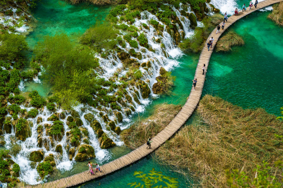 Plitvice Lakes National Park.