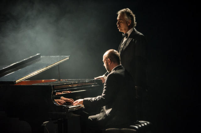 WATCH: Andrea Bocelli playing piano with his son will give you