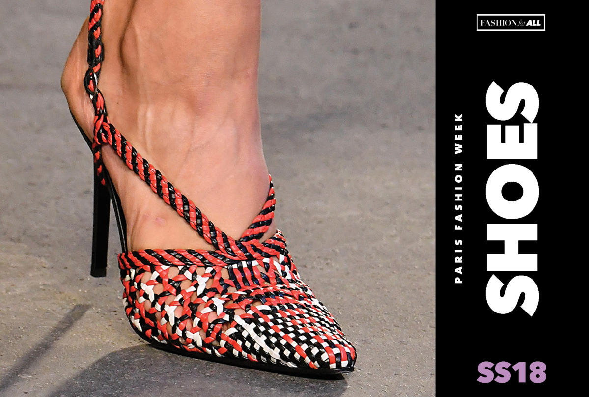 Spring 2016 Shoe Trend: Chanel Cap-Toe Slingback Street-Style Inspiration