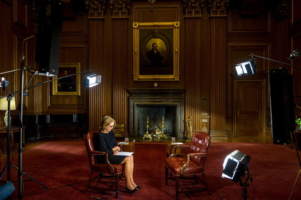 The Katie Couric interview with Justice Ruth Bader Ginsburg — behind the scenes