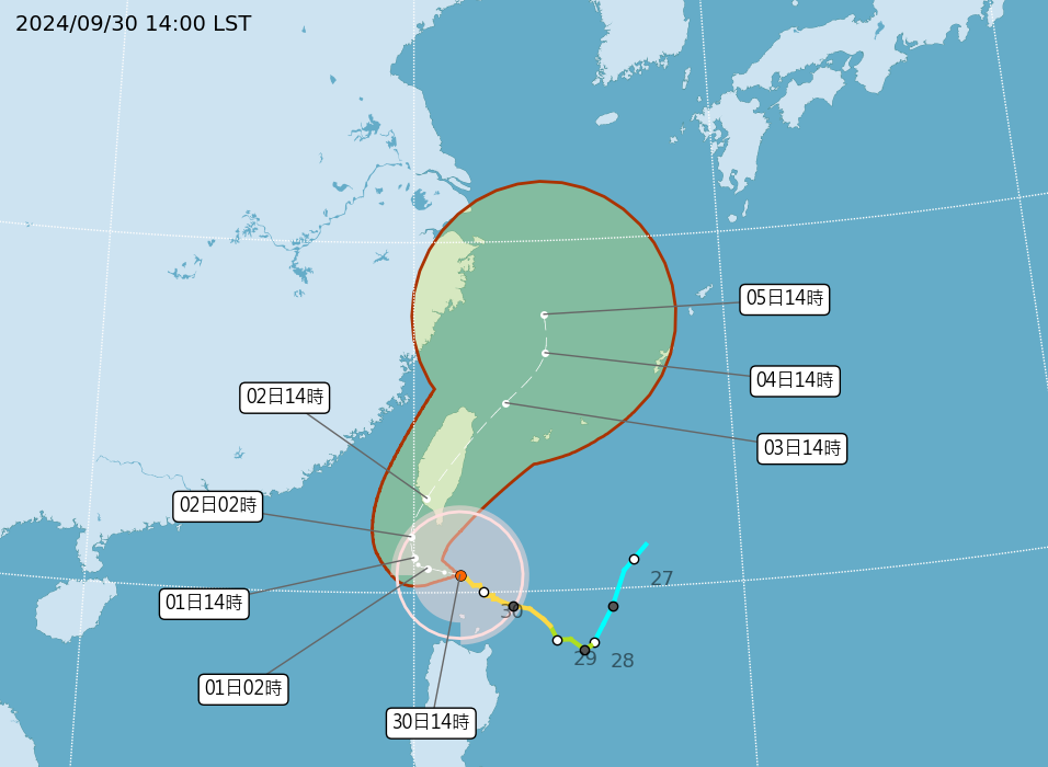 （圖取自中央氣象署網站）