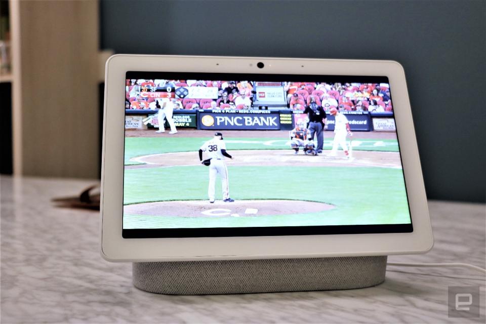 Google Nest Hub Max hands-on

Cherlynn Low / Axget