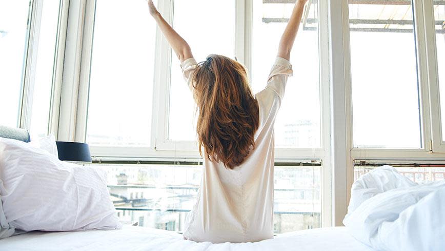 It sounds simple, but exposing yourself to sunlight in the morning can lead to a lower BMI. Studies have shown that getting up to 30 minutes of light in the morning helps regulate your circadian rhythms. "If a person doesn't get sufficient light at the appropriate time of day, it could de-synchronise your internal body clock, which is known to alter metabolism and can lead to weight gain,” explains Dr Phyllis Zee, Professor of Neurology at Northwestern University Feinberg School of Medicine. "The message is that you should get more bright light between 8 am and noon."