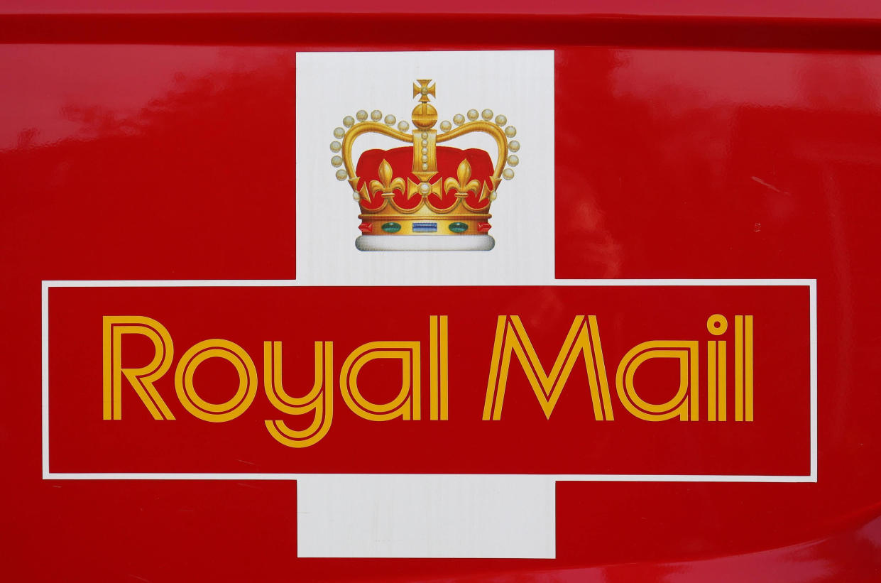 File photo dated 20/01/15 of the Royal Mail logo. Royal Mail has said it will push ahead with its overhaul as it warned the threat of industrial action and delays to its turnaround may lead to losses in its UK letters and parcels arm.