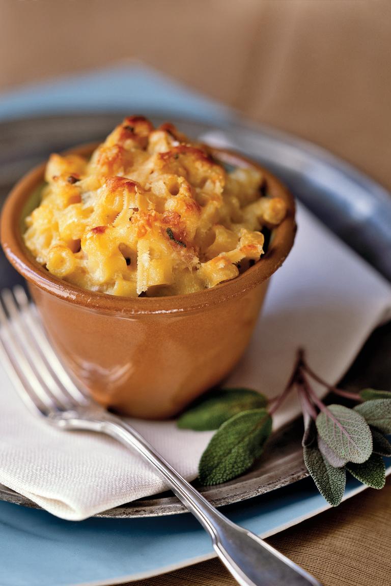 Sage Baked Macaroni and Cheese