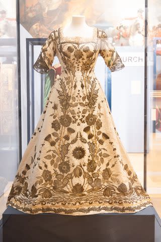 <p>Tim Whitby</p> Queen Mary's coronation dress