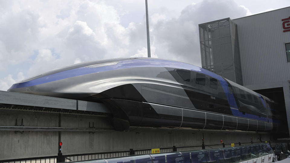 China Railway Rolling Stock Corporation’s maglev bullet train - Credit: AP Images