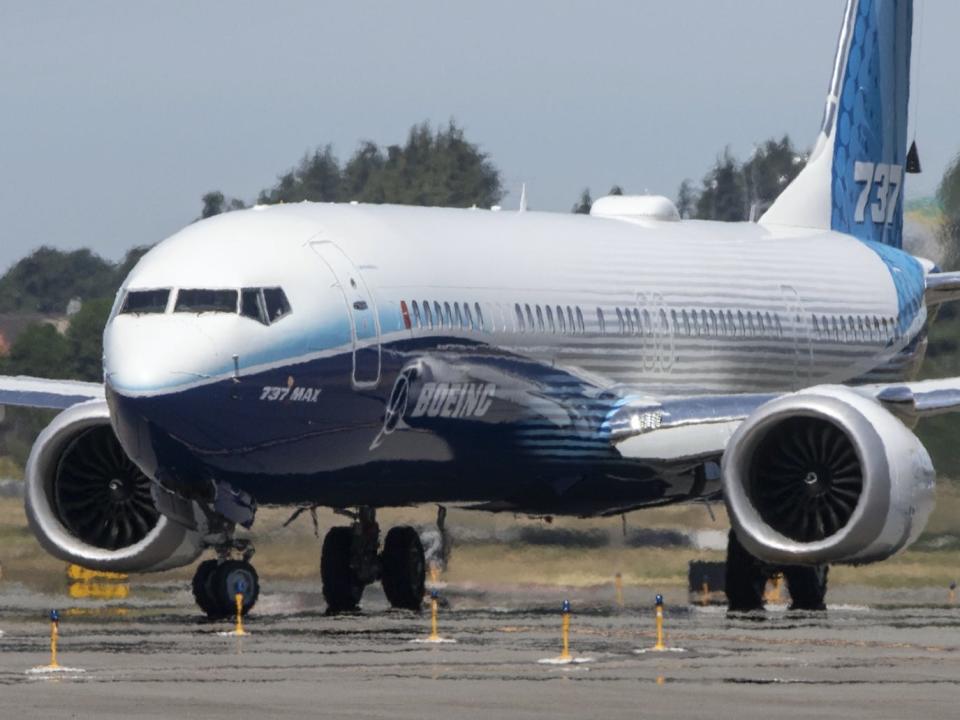 Boeing's 737 Max 10 at Renton Municipal Airport for its first flight - Boeing 737 Max 10 First Flight