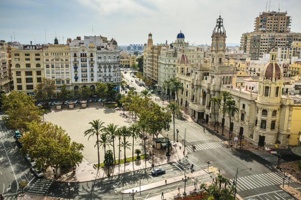 Valencia, España, ocupa el primer puesto en el ranking de mejores ciudades para expatriados 2022 de InterNations. Foto: Getty Images. 