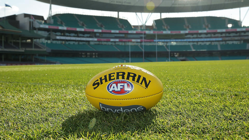 The AFL has cautioned players against engaging in frequent casual sex as part of their return to play protocols. (Photo by Mark Metcalfe/Getty Images)