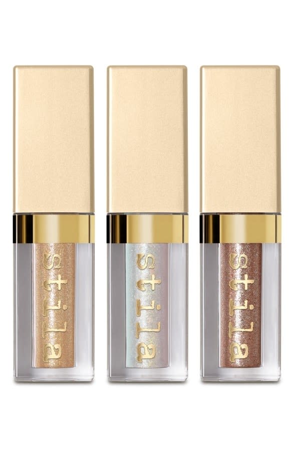 Stila 3D Dazzle Glitter & Glow Liquid Eyeshadow Set, $25