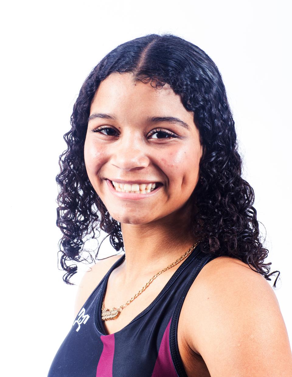 Jazlyn Diaz, Riverdale has been named to the News-Press/Naples Daily News All Area team for girls wrestling