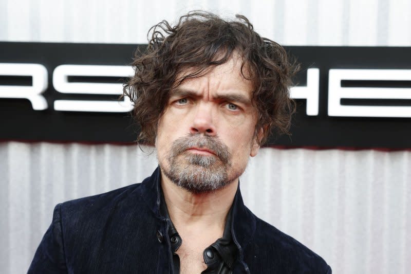 Peter Dinklage arrives on the red carpet at Paramount's "Transformers: Rise Of The Beasts" New York premiere at Kings Theatre in June. File Photo by John Angelillo/UPI