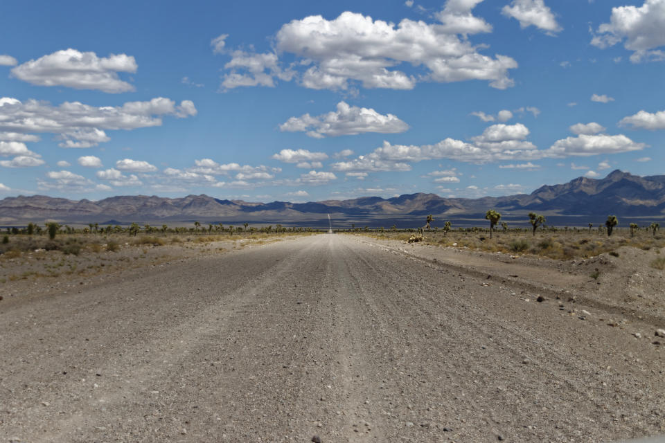 Groom Lake Road near Area51