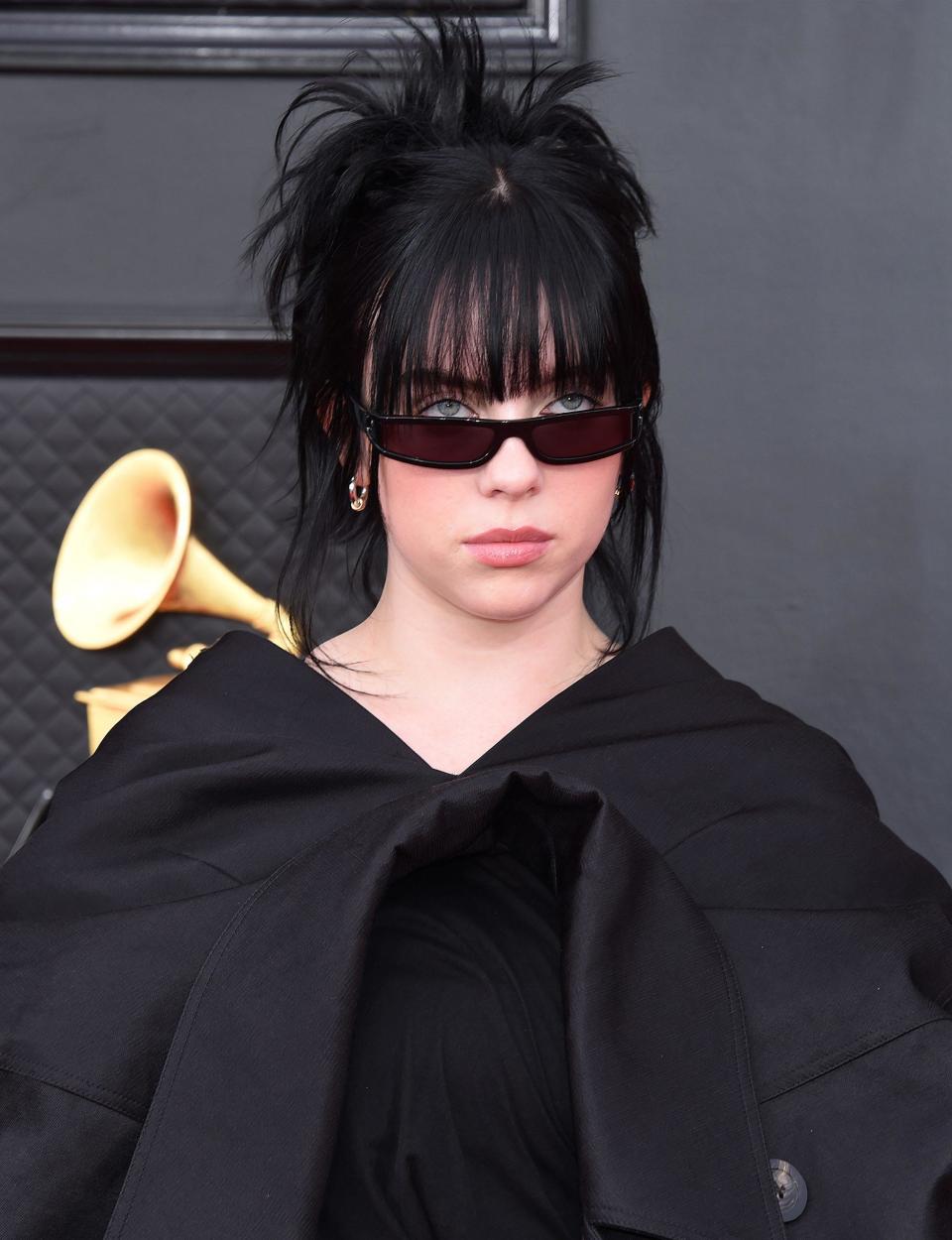 Billie Eilish at The 64th Annual GRAMMY Awards