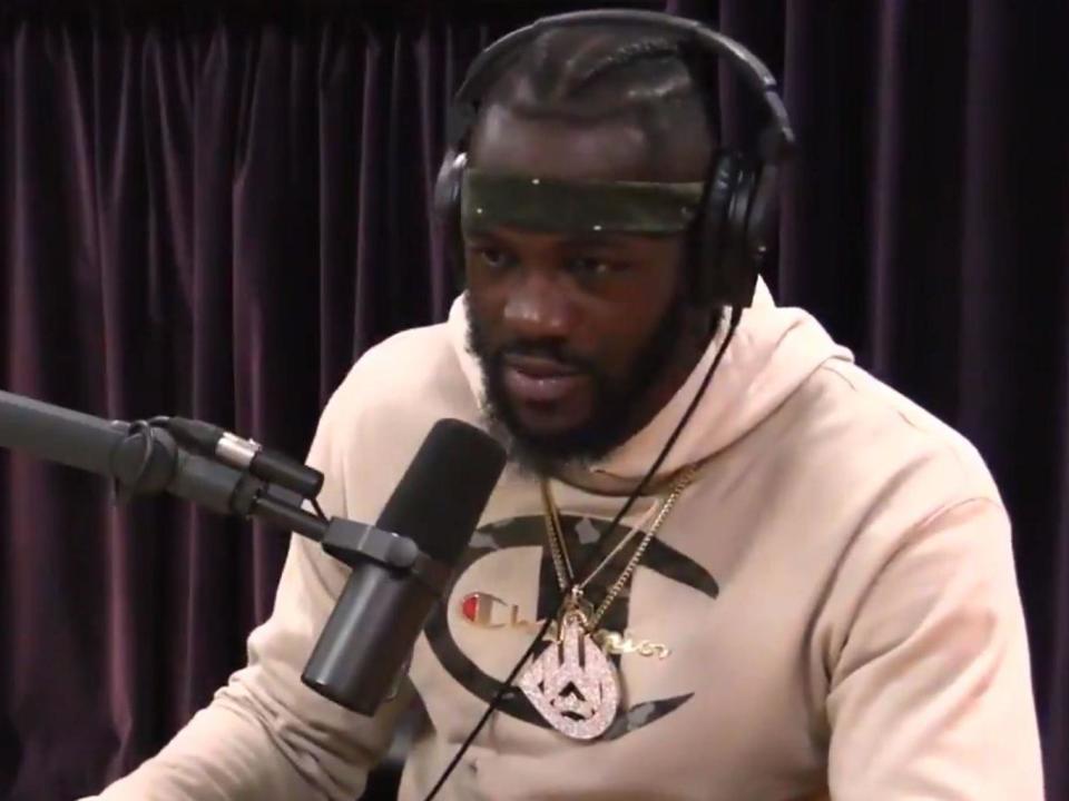 Deontay Wilder claimed on the Joe Rogan Podcast that he trains in a weighted vest: The Joe Rogan Podcast