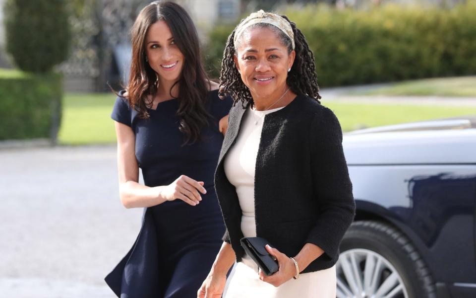 The Duchess’s mother Doria Ragland, the only relative on either side of the family known to be fully trusted, may make her television debut on the Netflix show - Steve Parsons/PA