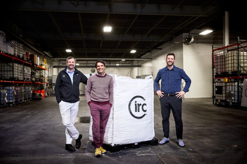 Left to right: Circ CEO and president Peter Majeranowski, chief business officer Luke Henning and chief operating officer Conor Hartman.