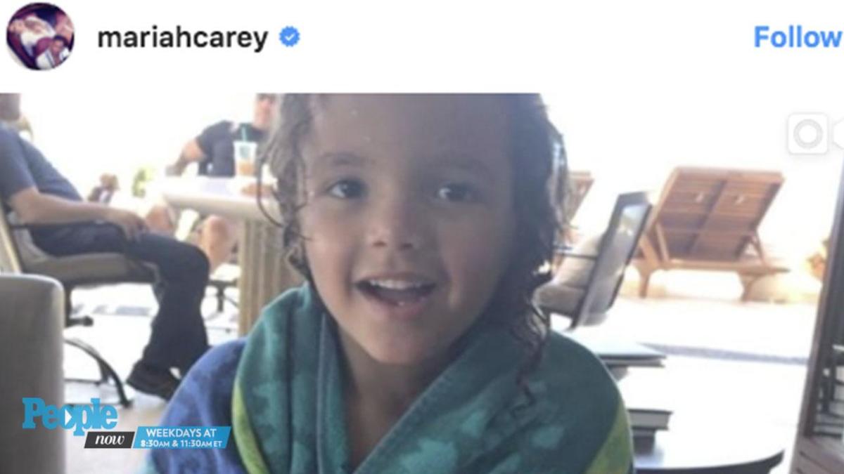 Watch Mariah Careys Son Moroccan Loses His First Tooth Im So Excited And Im So Happy 