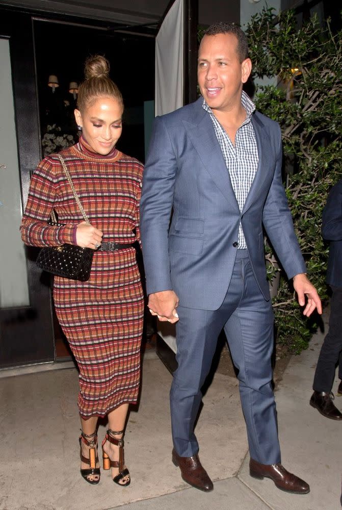 Alex Rodriguez Spotted Snapping Photos of J. Lo at Premiere