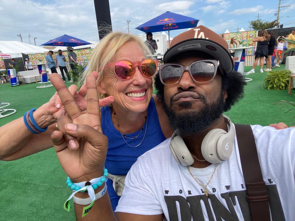 Courier Journal reporter Kirby Adams caught up with former "X Factor" contestant Willie Jones after his set at Bourbon & Beyond Saturday in Louisville.