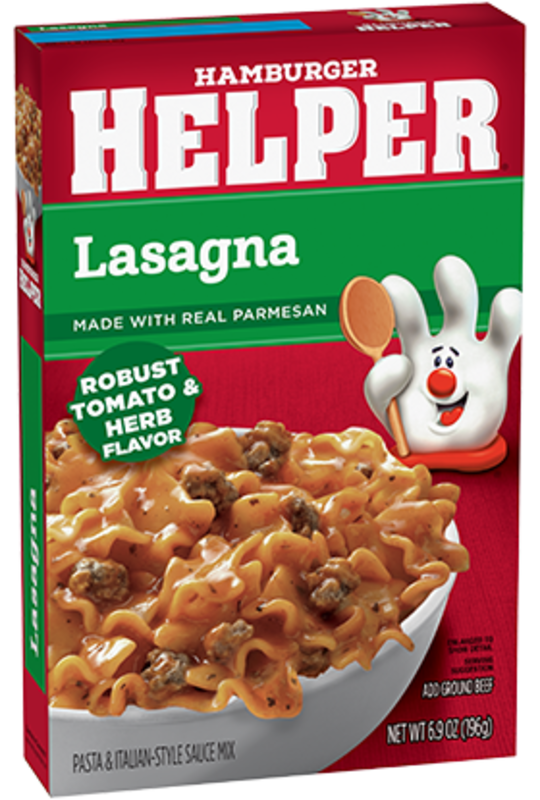 <p>Hamburger Helper</p>