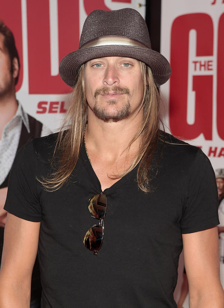 Kid Rock at the Las Vegas premiere of <a href="http://movies.yahoo.com/movie/1809962092/info" data-ylk="slk:The Goods: Live Hard, Sell Hard;elm:context_link;itc:0;sec:content-canvas" class="link ">The Goods: Live Hard, Sell Hard</a> - 08/12/2009